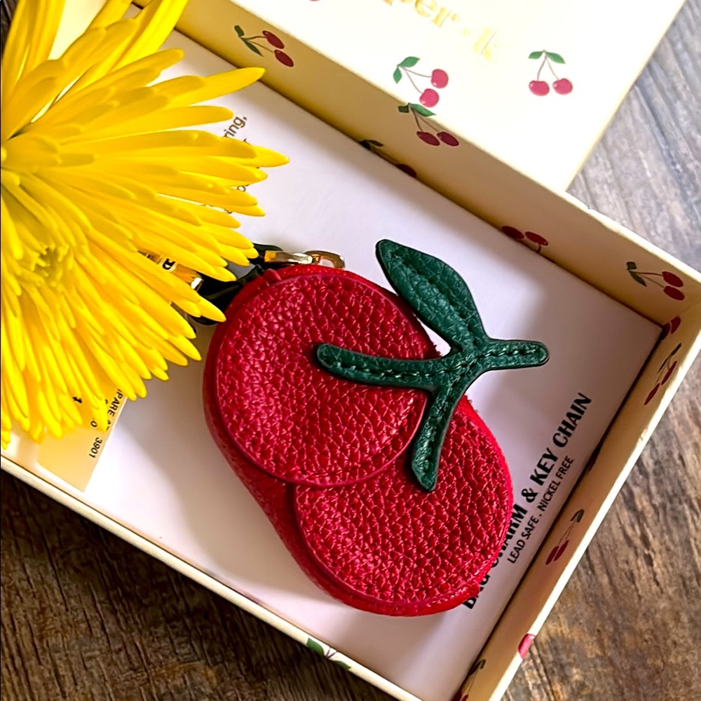 Piper K Cherry Bag Charm